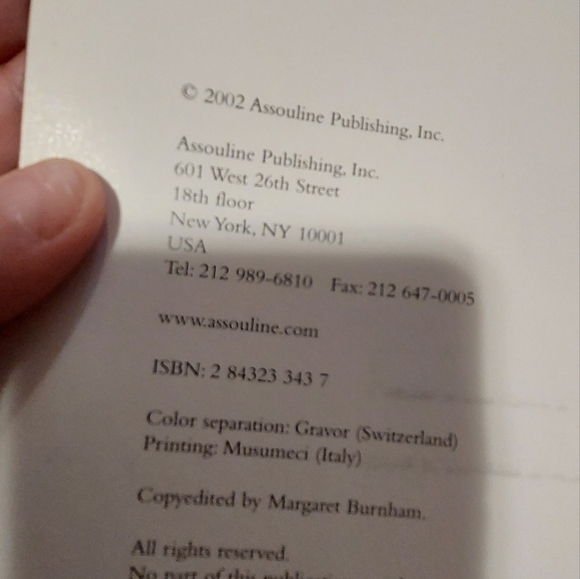 Oscar de la renta vintage book, style, inspiration and life of Oscar de la renta - Picture 7 of 8